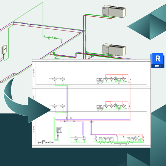 Schemaerstellung mit LINEAR für Autodesk Revit  