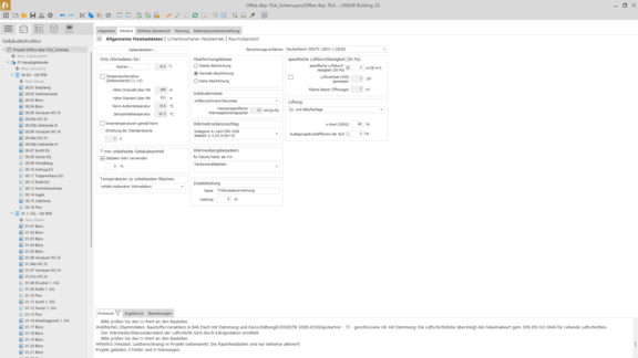 Whats New LINEAR V25 - Die Eingabemasken wurden harmonischer in LINEAR Building