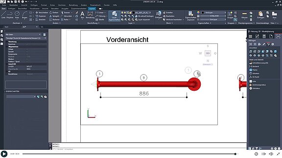 E-Learning- Montageplan -AutoCAD - Montageplan konfigurieren