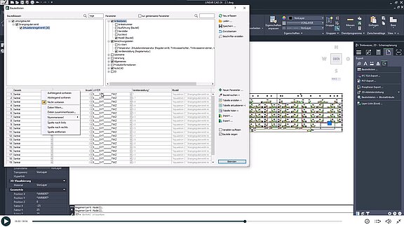 E-Learning - Bauteillisten AutoCAD - Informationen aus dem Modell analysieren