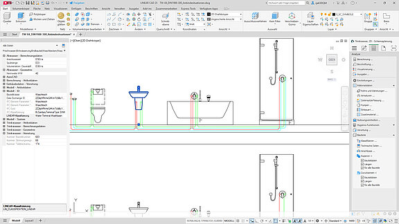 Whats New LINEAR V25 - Neue Klassifizierung in AutoCAD