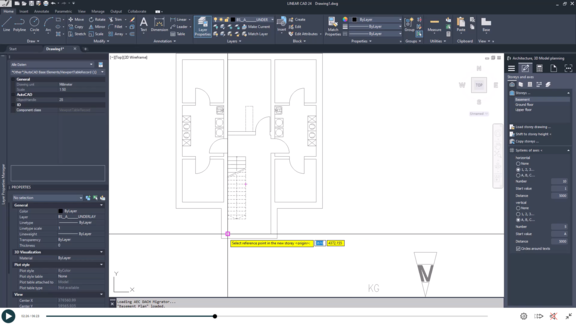 Architecture _Create_AutoCAD - Place floor plan