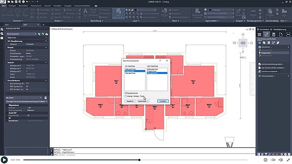 Architektur _Erstellen_AutoCAD - Räume duplizieren