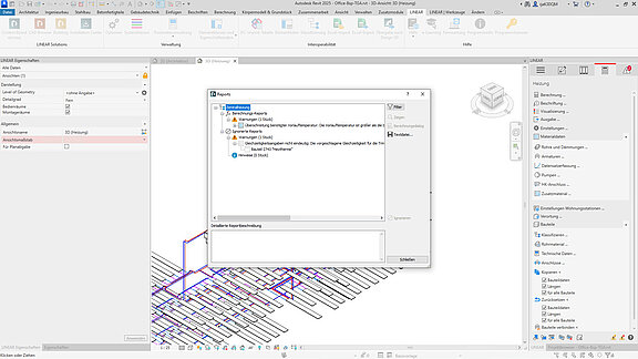 Whats New LINEAR V25 - Reports gnorieren