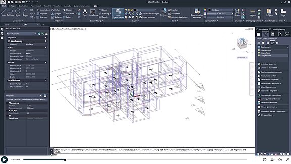 Architektur _Erstellen_AutoCAD - Wände generieren