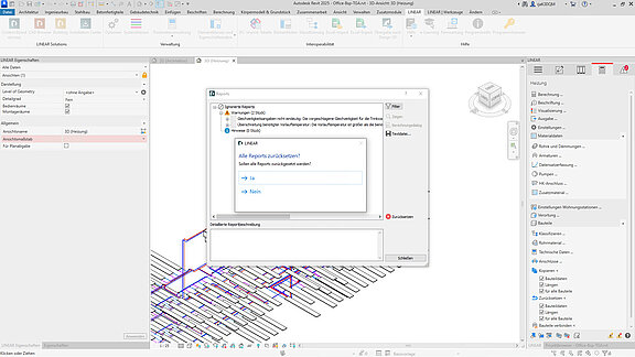 Whats New LINEAR V25 - Ignorierte Reports bleiben aber erhalten