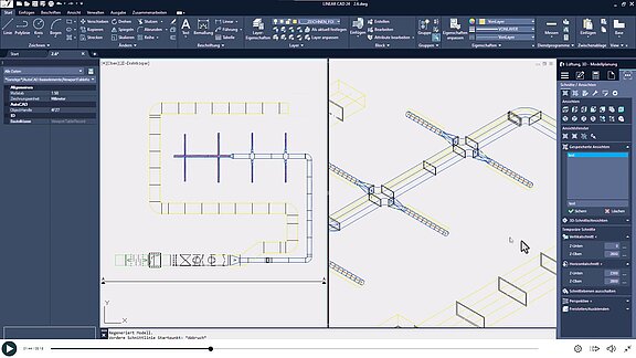 E-Learning: Grundlagen der Bedienung der LINEAR Solutions für AutoCAD - Werkzeuge-Tab