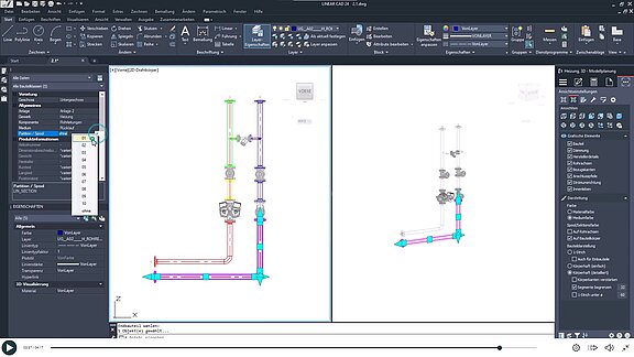 E-Learning- Montageplan -AutoCAD - Spools