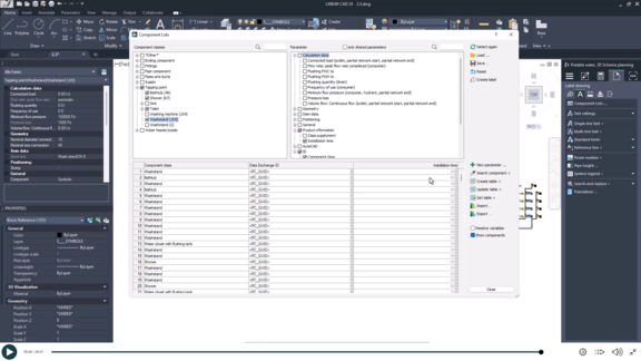 E-Learning - AutoCAD component lists - Bringing your own data into the model