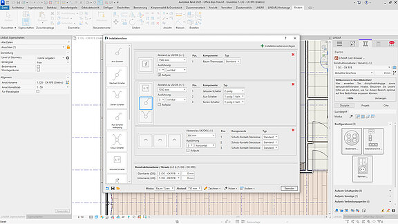 Aufputzelemente in Revit - Konfigurator 2  