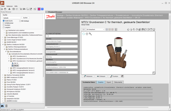 Abb. 3:  Trinkwasserarmaturen auf  der Basis der VDI 3805 Blatt 17 mit Ausstattungsoptionen