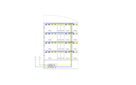 AutoCAD Schema Lüftung   