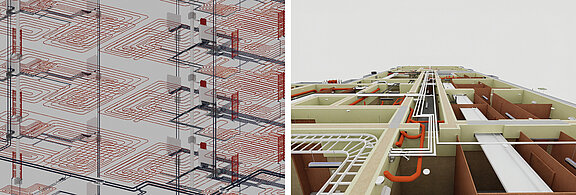 Bild 3 und 4: Volle Projekttransparenz: Klare Informationen und Kontrolle in jeder Phase