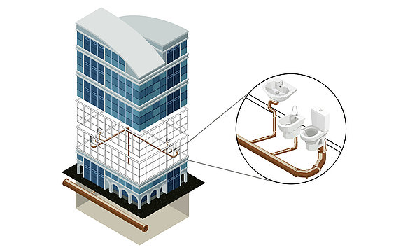 Revit Waste Water - LINEAR